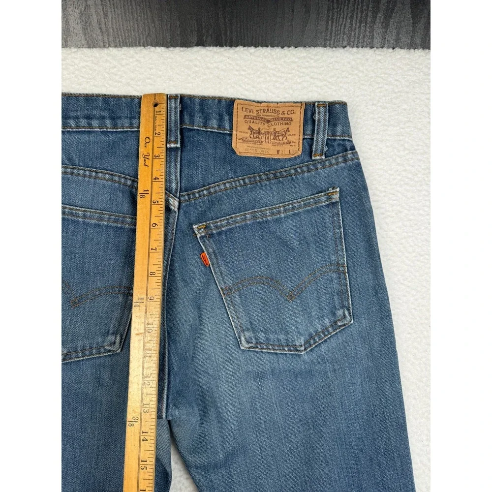 + Vintage Levi's Orange Tab Jeans Mens 31x32 Fits 30x32.5 Ripped Straight Fit